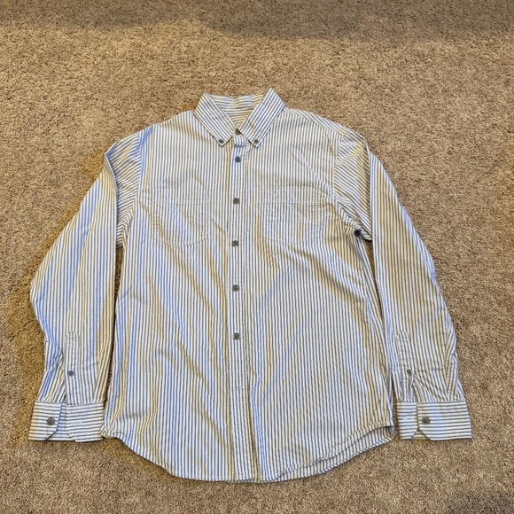 Men's Mossimo bottom up from casual striped shirt size medium - Picture 1 of 3